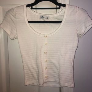 Hollister white top